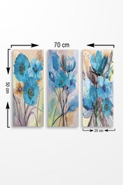 Wallity Cuadro Decorativo MDF Multicolor (3 Piezas)